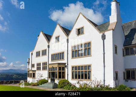 Grade 1 Listed Blackwell House designed by Baillie Scott built 1900 exhibiting Arts and Crafts treasures Stock Photo