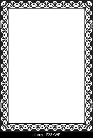 Baroque scroll page is isolated on white Stock Vector Image & Art - Alamy