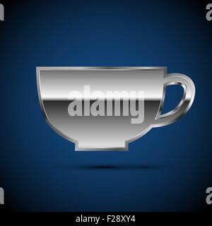Metal sign Stock Vector