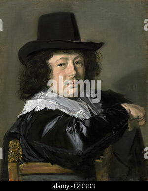 Frans Hals - Portrait of a Young Man 10 Stock Photo