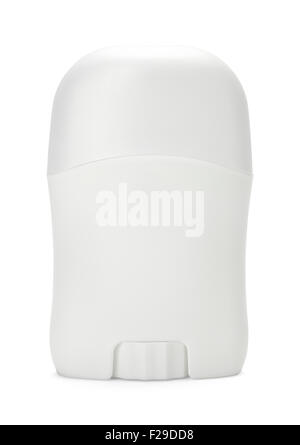 Roll on Deodorant with Copy Space Isolated on White Background. Stock Photo