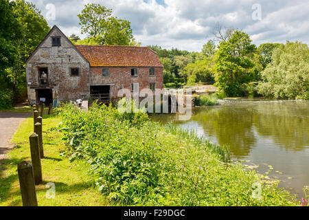 The historic Sturminster Newton Mill Dorset England UK Europe Stock Photo