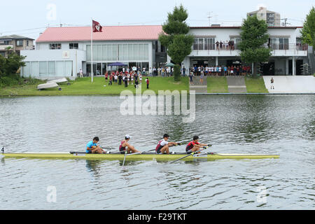 the Toda Olympic Rowing Course, Saitama, Japan. 13th Sep, 2015. General view, SEPTEMBER 13, 2015 - Rowing : All Japan Rowing Championships at the Toda Olympic Rowing Course, Saitama, Japan. © Yohei Osada/AFLO SPORT/Alamy Live News Stock Photo