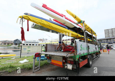 the Toda Olympic Rowing Course, Saitama, Japan. 13th Sep, 2015. General view, SEPTEMBER 13, 2015 - Rowing : All Japan Rowing Championships at the Toda Olympic Rowing Course, Saitama, Japan. © Yohei Osada/AFLO SPORT/Alamy Live News Stock Photo