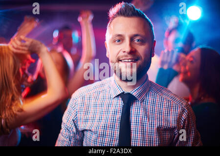 Man at party Stock Photo