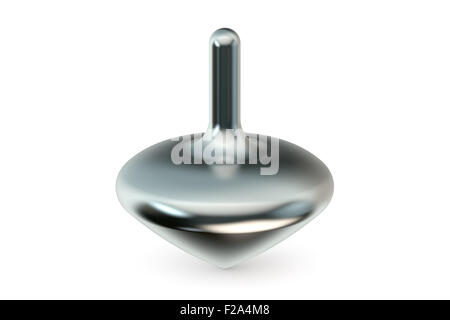 Spinning Top  isolated on white background Stock Photo