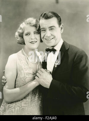 The happy couple (OLVI007 OU855 F) Stock Photo