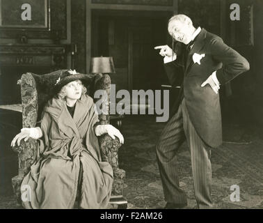 Pointing it out (OLVI007 OU609 F) Stock Photo