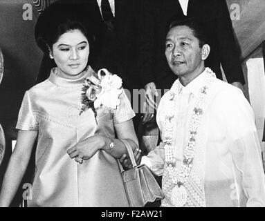 Ferdinand Marcos, President of the Philippines from 1965-1986. Lived ...