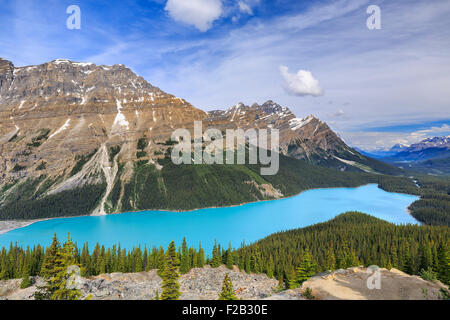 Peyto Lake, Banff National Park, Alberta, Canada. Stock Photo