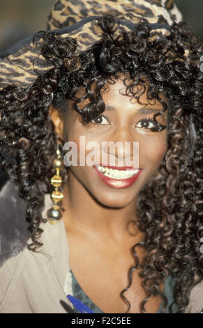 SINITTA  American-born pop singer about 1984 Stock Photo