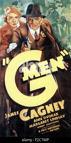 G Men     - Movie Poster Stock Photo