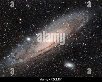 The Andromeda Galaxy M31 Stock Photo