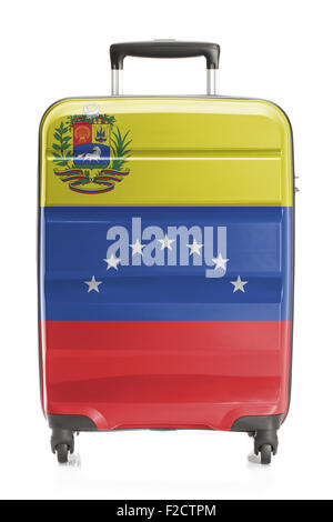 Suitcase painted into national flag series - Venezuela Stock Photo