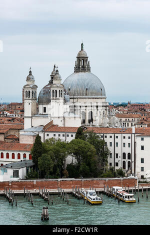 Santa Maria della Salute Basilica, Venice, Italy Stock Photo