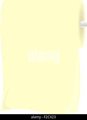 Illustration roll toliet paper Stock Vector