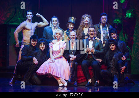 David Bedella The cast of the Rocky Horror Show attend a photocall at ...