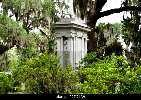 Scenes from Bonaventure Cemetery in Savannah Georgia Stock Photo