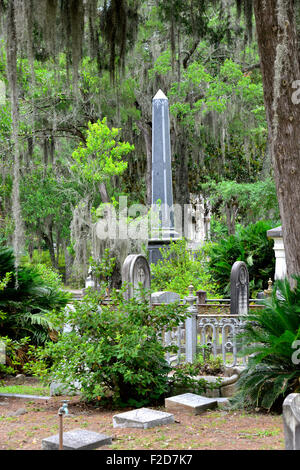 Scenes from Bonaventure Cemetery in Savannah Georgia Stock Photo