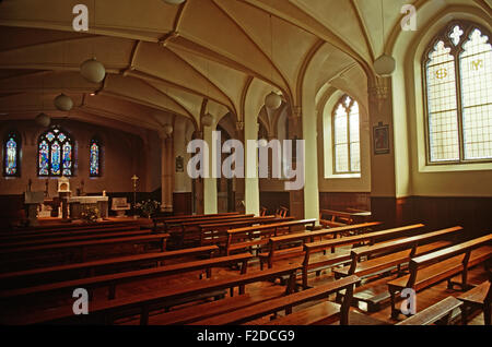 Belvedere College Chapel, a private Jesuit Secondary School for Boys which James Joyce attended from 1893-1898 , Dublin, Ireland Stock Photo