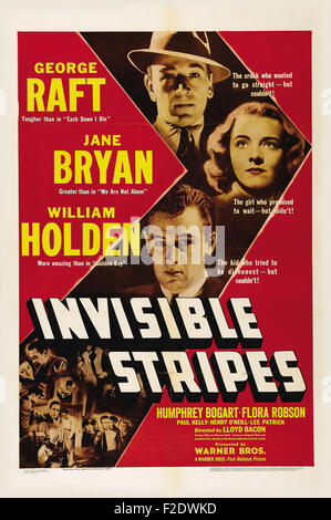 Invisible Stripes 01 - Movie Poster Stock Photo