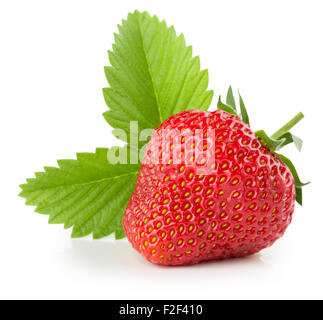 strawberry isolated on the white background. Stock Photo