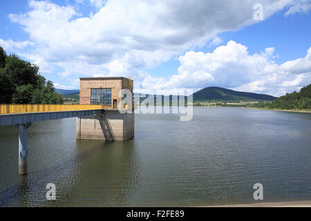 power house at Jezioro Bukowka dam, Bukowka, Kamienna Gora County, lower silesia poland europe Stock Photo