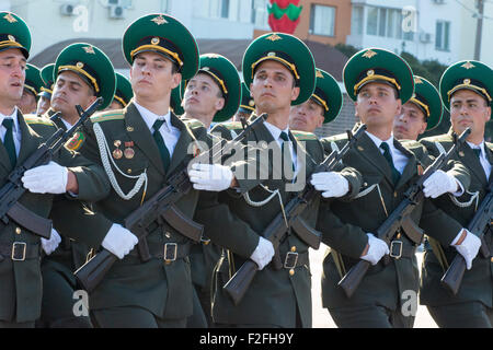 Soldiers Parading - 25th Anniversary of the Pridnestrovian Moldavian ...
