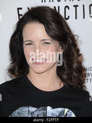 Los Angeles, CA, USA. 17th Sep, 2015. Kristin Davis at arrivals for RACING EXTINCTION Premiere, The London West Hollywood, Los Angeles, CA September 17, 2015. Credit:  Dee Cercone/Everett Collection/Alamy Live News Stock Photo