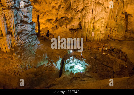 Italy Sardinia Grotte di Nettuno Alghero Stock Photo