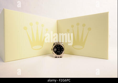 Rolex Watch-reloj de pulsera Rolex Stock Photo
