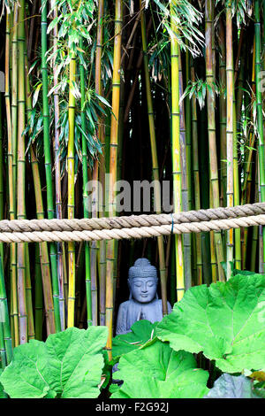 Buddha statue in the garden Stock Photo