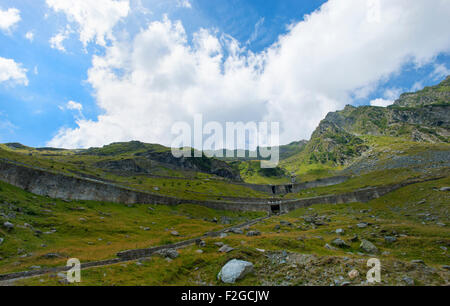 Transfagarasan mountain road, Romanian Carpathians Stock Photo