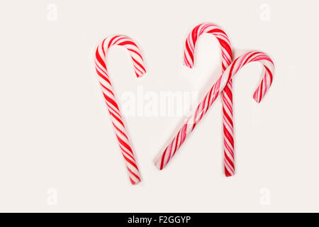 Candy cane isolated Stock Photo