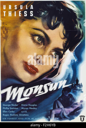 Monsoon - Movie Poster Stock Photo - Alamy