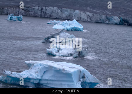 Arctic glacier. area Novaya Zemlya Stock Photo