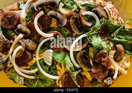 fresh pizza Stock Photo