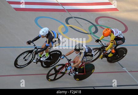 Colorado Springs, Colorado, USA. 19th Sep, 2015. Women's scratch race ...