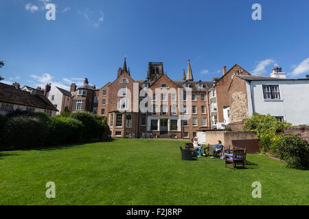 St Chad's College, Durham University, Durham, England, UK Stock Photo