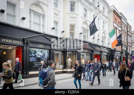 Grafton Street, Dublin, Ireland Stock Photo