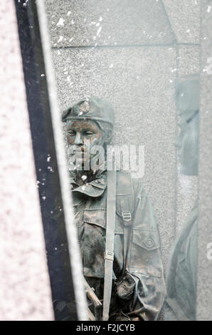 The National Memorial by Brian King in Merrion Square Park, Dublin, Ireland. 2008 Stock Photo