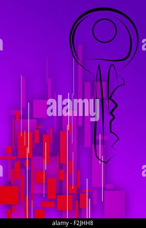 key icon illustration Stock Photo - Alamy