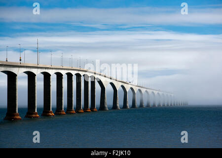 Confederation Bridge - Cape Jourimain, New Brunswick, Canada Stock Photo