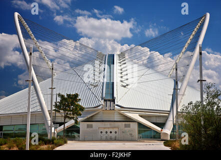 The Velodrome at the Olympic complex of Athens, where the 2004 Olympic Games, took place. Stock Photo