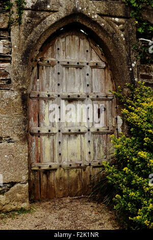 A warm summers day at Lanhydrock House, National Trust property, Cornwall, South West England, UK Stock Photo