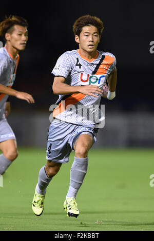 Machida Stadium, Tokyo, Japan. 20th Sep, 2015. Ryuta Koike (Renofa ...