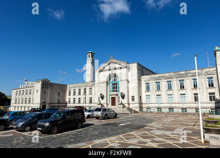 Southampton Civic Centre offices for Southampton City Council, Hampshire, UK Stock Photo