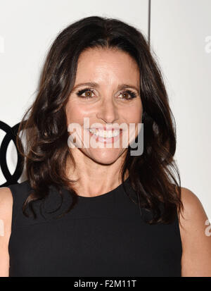JULIA LOUIS-DREYFUS US film actress and producer in September 2015. Photo Jeffrey Mayer Stock Photo