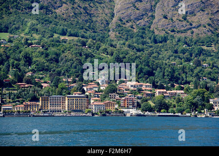 Caddenabia from Bellagio Lake Como Lombardy Italy Stock Photo