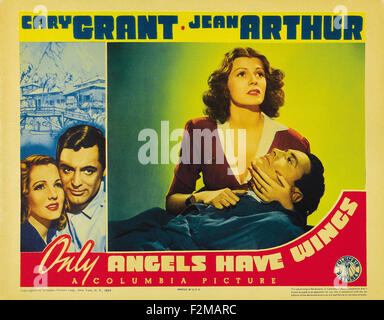 Only Angels Have Wings - Movie Poster Stock Photo